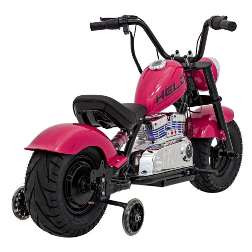 Vozidlo Motocykl Chopper Warrior Pink