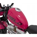 Vozidlo Motocykl Chopper Warrior Pink