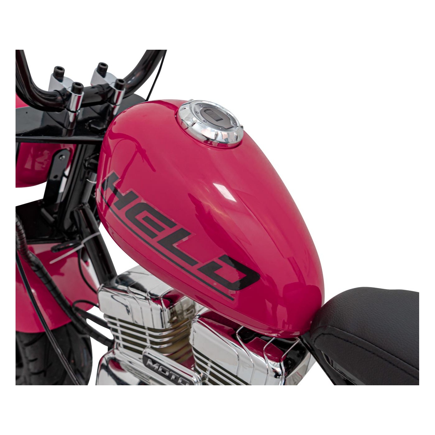 Vozidlo Motocykl Chopper Warrior Pink