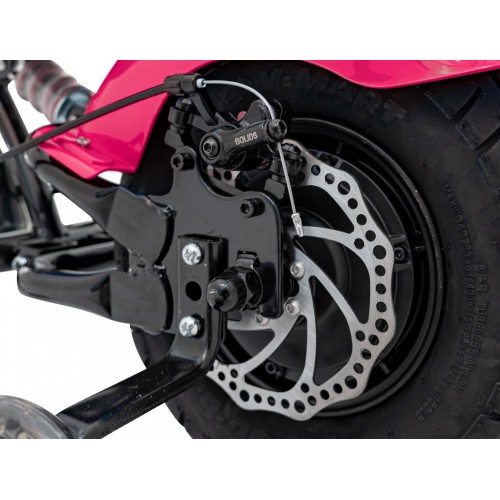 Vozidlo Motocykl Chopper Warrior Pink