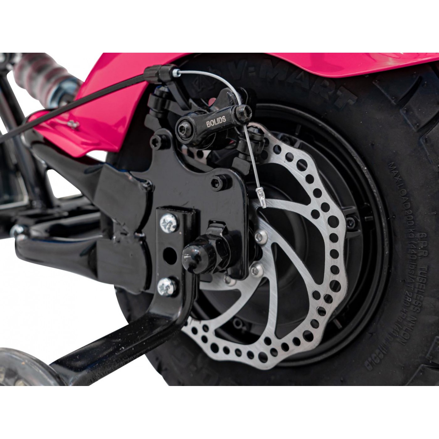 Vozidlo Motocykl Chopper Warrior Pink