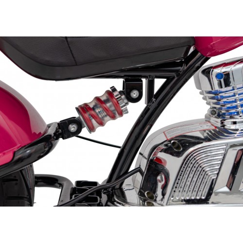 Vozidlo Motocykl Chopper Warrior Pink