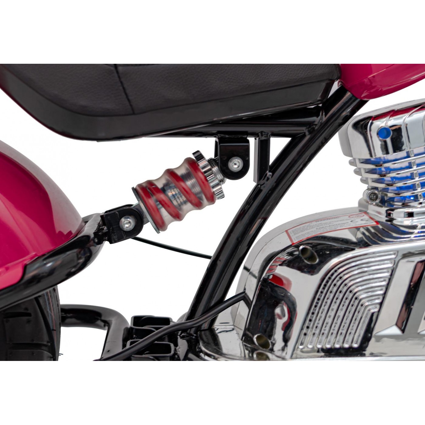 Vozidlo Motocykl Chopper Warrior Pink