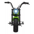 Motocyklový chopper Warrior Green vozidlo