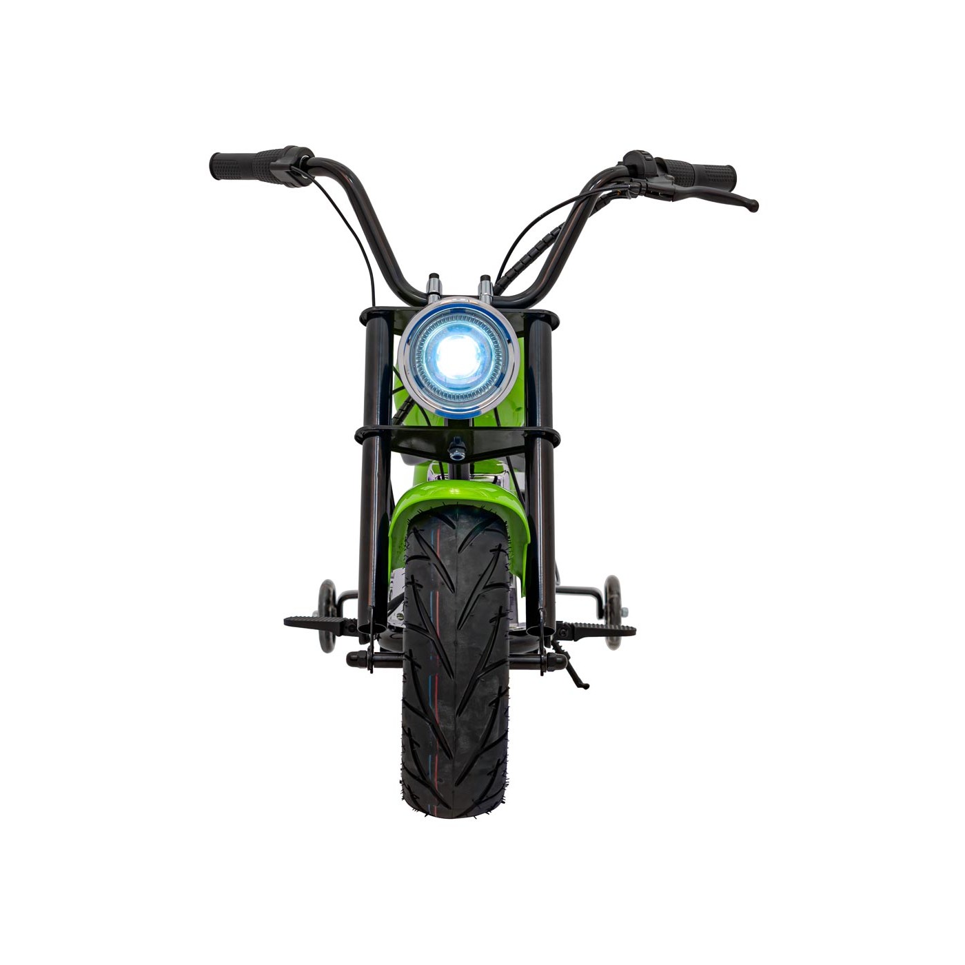 Motocyklový chopper Warrior Green vozidlo