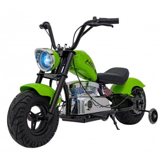 Motocyklový chopper Warrior Green vozidlo