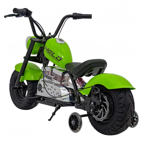 Motocyklový chopper Warrior Green vozidlo