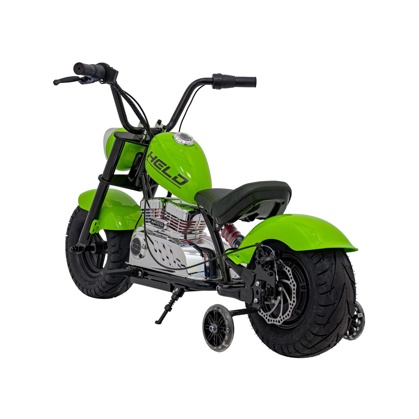 Motocyklový chopper Warrior Green vozidlo