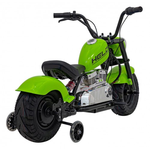 Motocyklový chopper Warrior Green vozidlo
