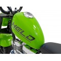 Motocyklový chopper Warrior Green vozidlo