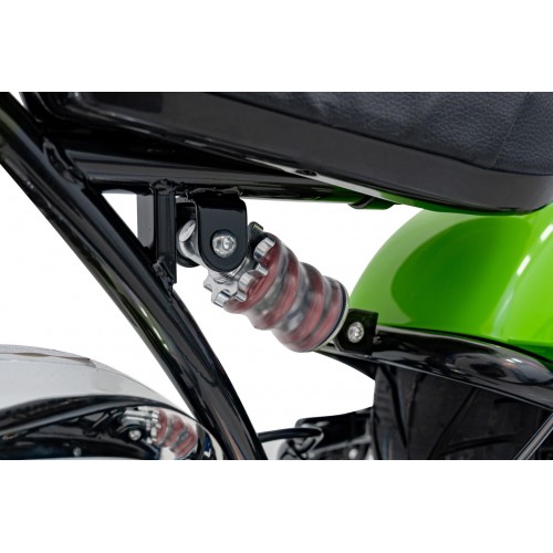 Motocyklový chopper Warrior Green vozidlo