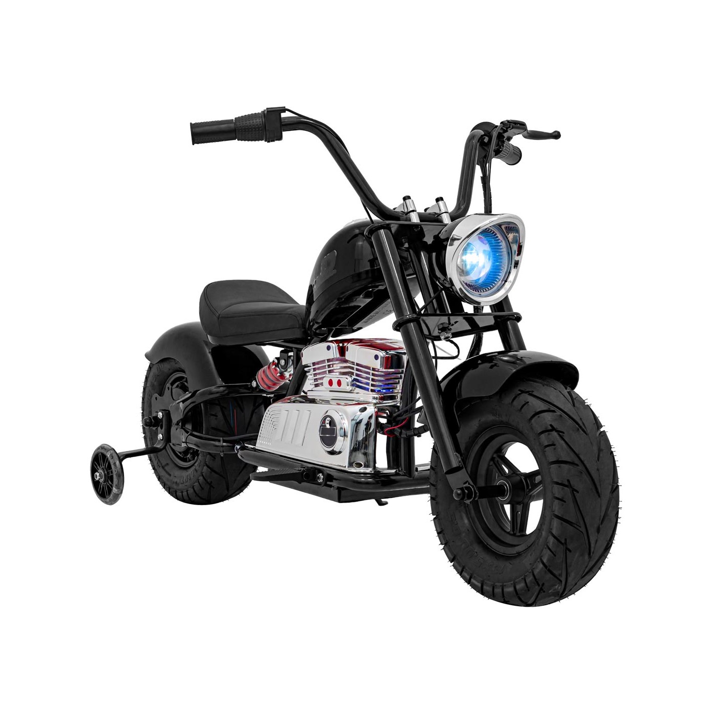 Motorcycle Chopper Warrior Black vozidlo