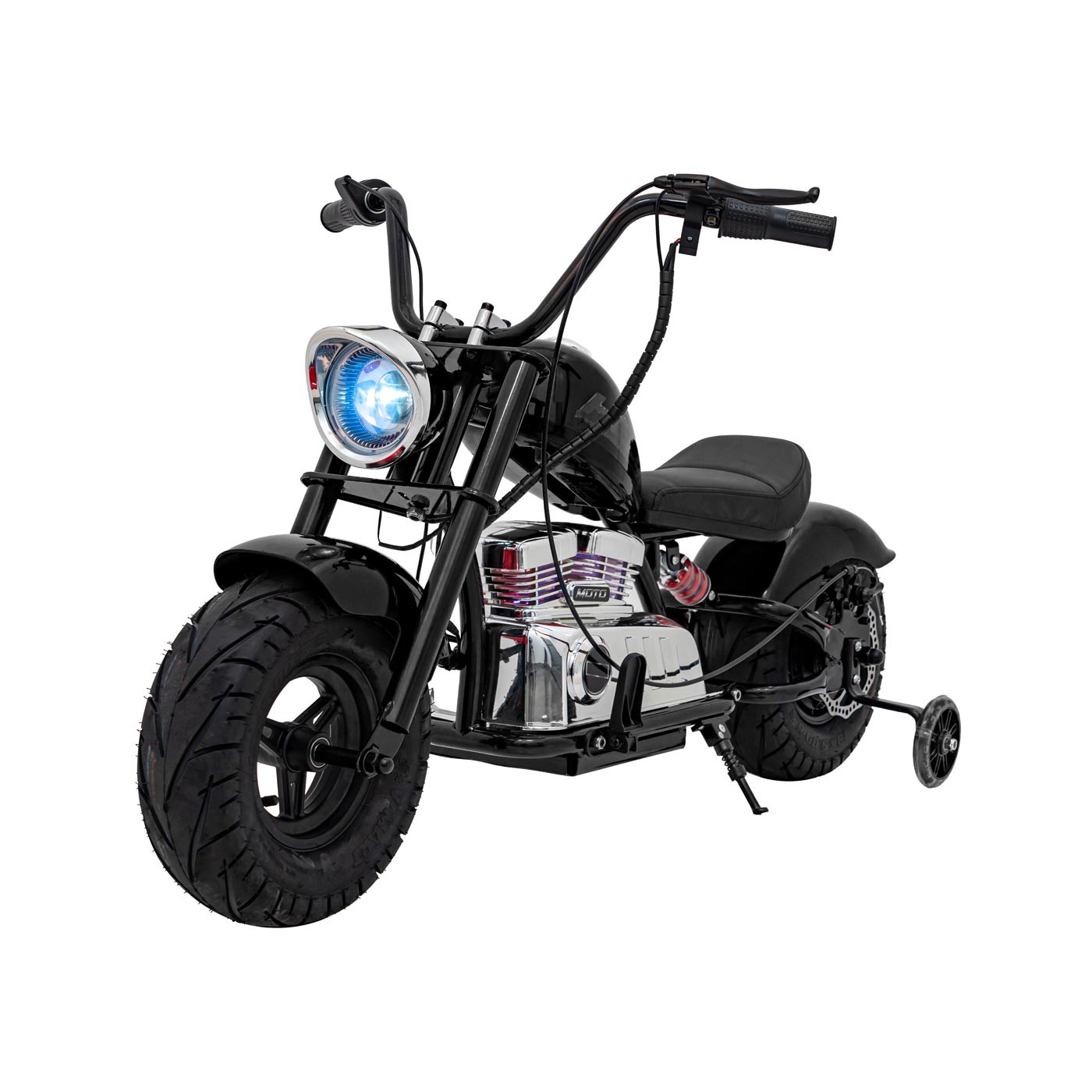 Motorcycle Chopper Warrior Black vozidlo