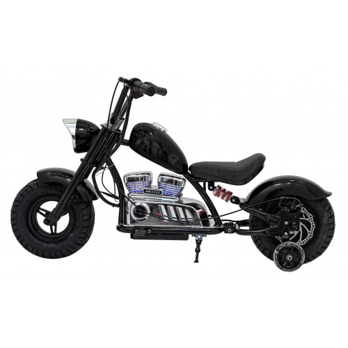 Motorcycle Chopper Warrior Black vozidlo