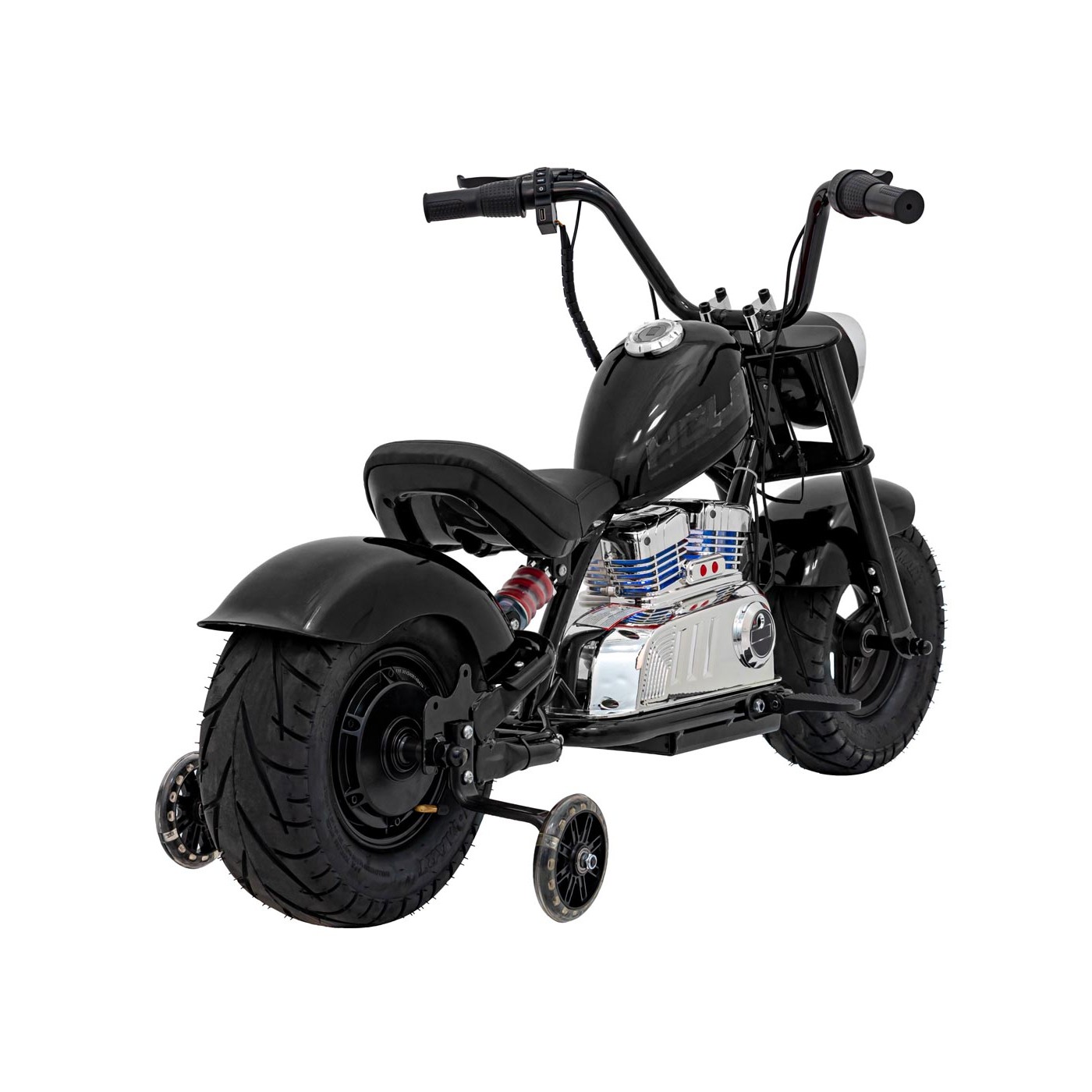 Motorcycle Chopper Warrior Black vozidlo
