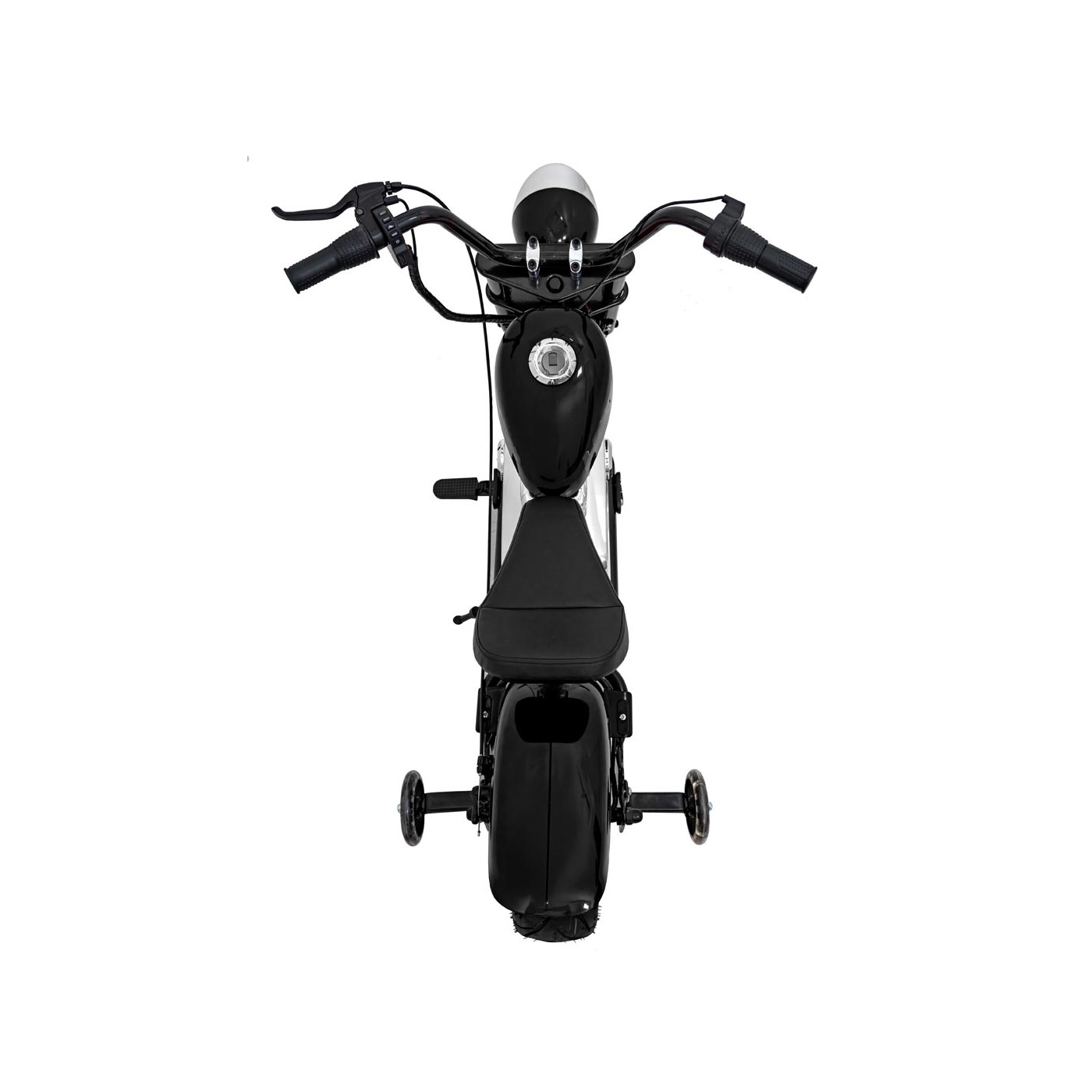 Motorcycle Chopper Warrior Black vozidlo