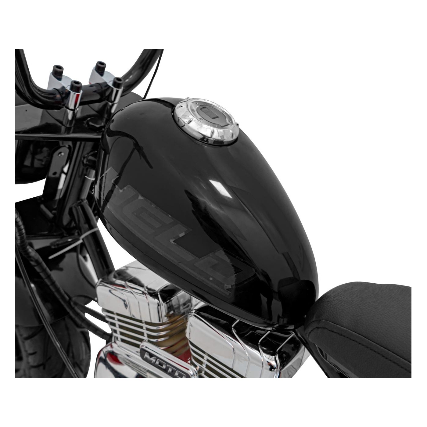 Motorcycle Chopper Warrior Black vozidlo