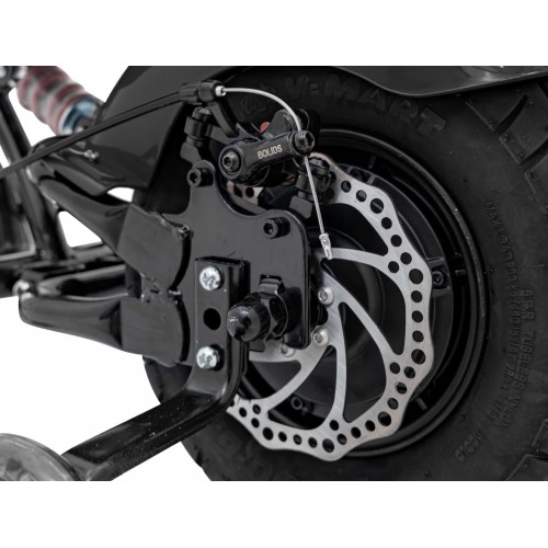 Motorcycle Chopper Warrior Black vozidlo
