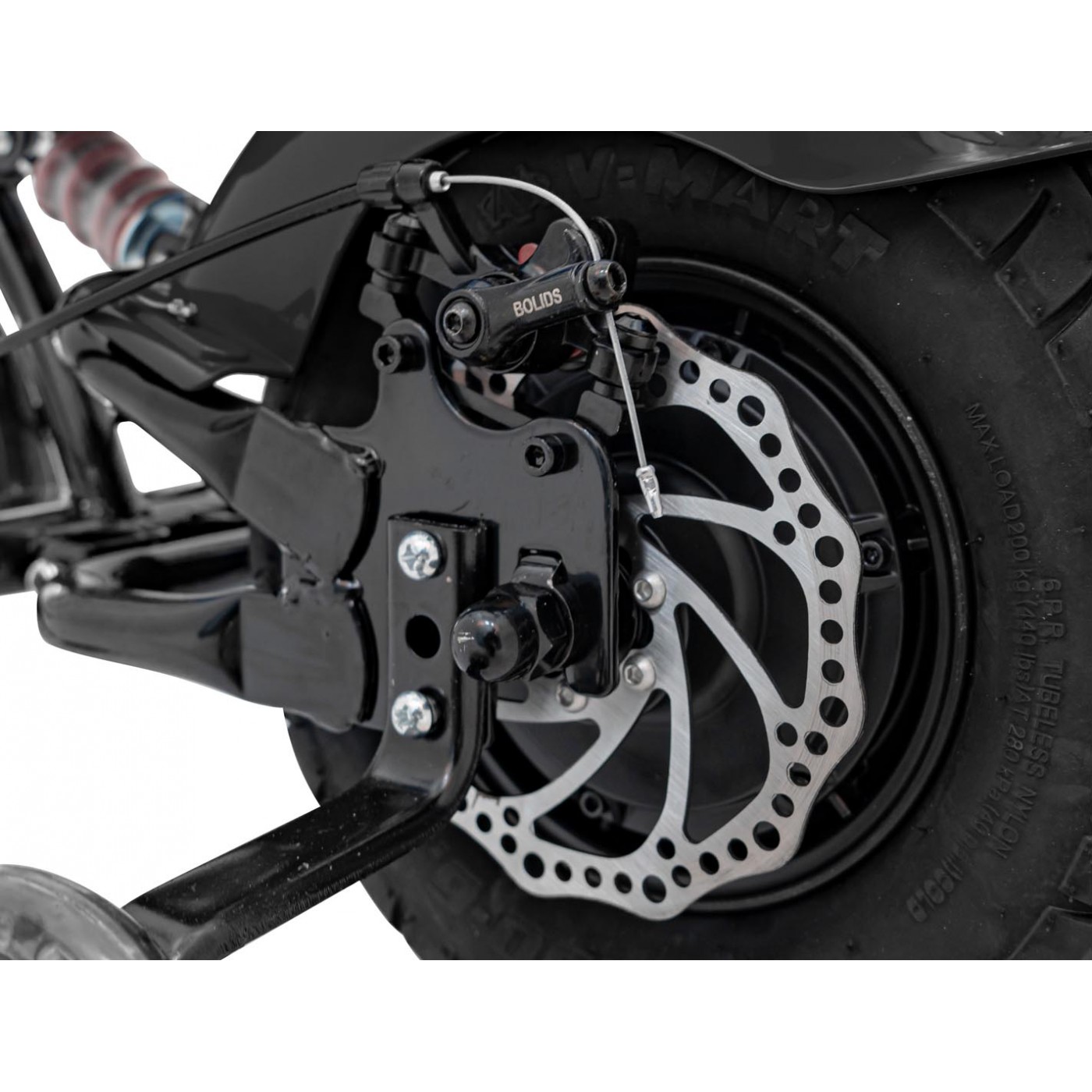 Motorcycle Chopper Warrior Black vozidlo