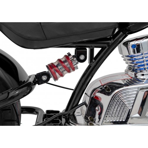 Motorcycle Chopper Warrior Black vozidlo