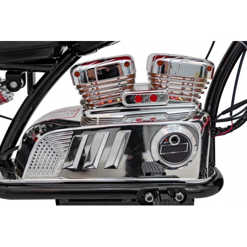 Motorcycle Chopper Warrior Black vozidlo