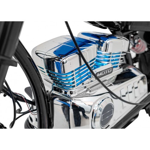 Motorcycle Chopper Warrior Black vozidlo