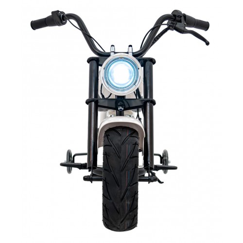 Chopper Warrior motocyklové vozidlo bílé