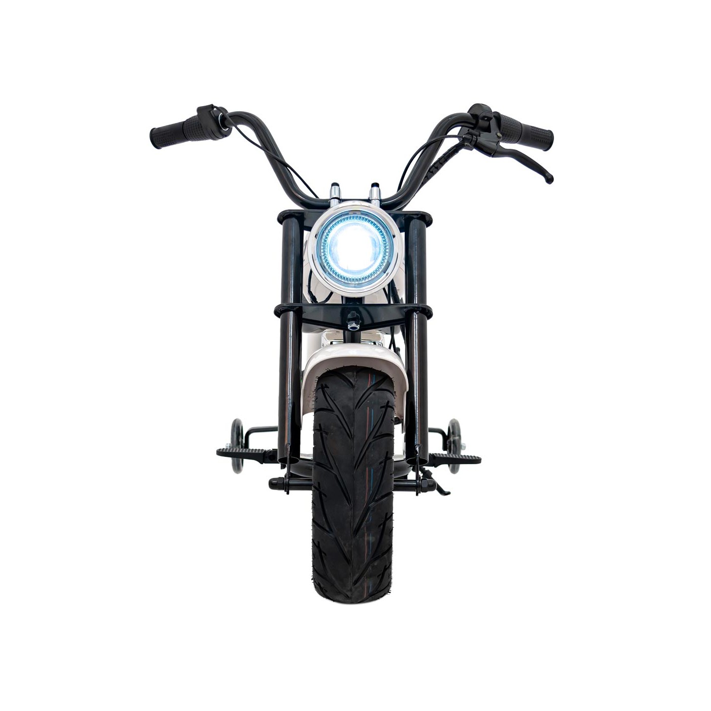 Chopper Warrior motocyklové vozidlo bílé
