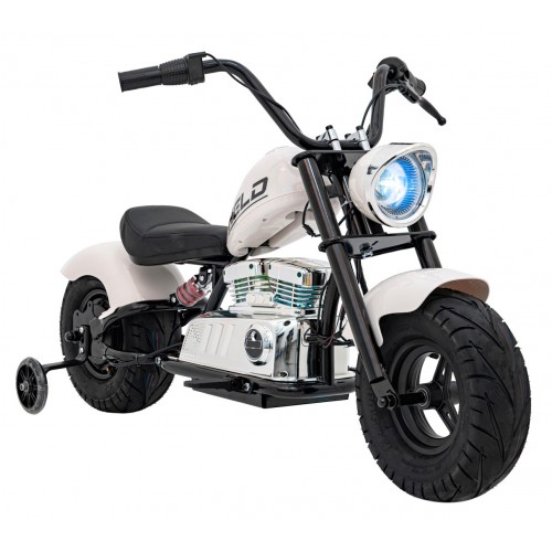 Chopper Warrior motocyklové vozidlo bílé