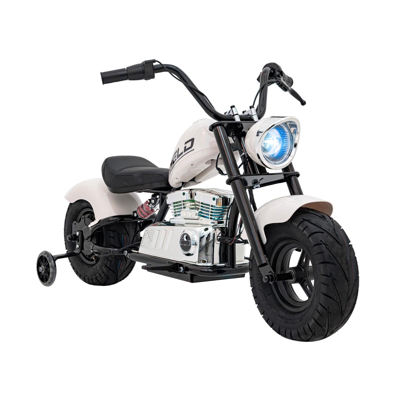 Chopper Warrior motocyklové vozidlo bílé