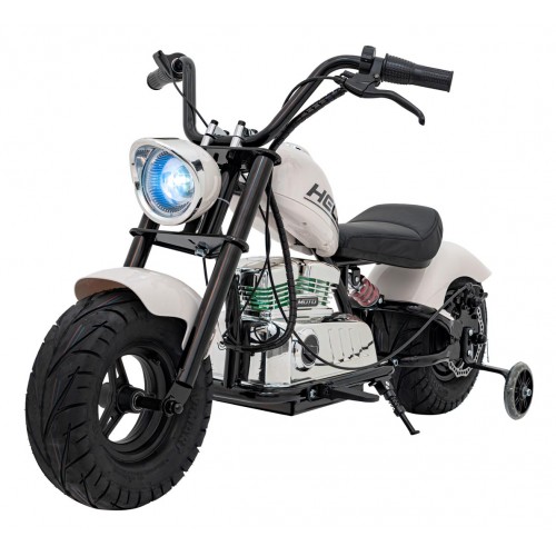 Chopper Warrior motocyklové vozidlo bílé