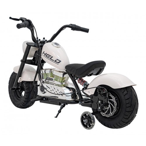 Chopper Warrior motocyklové vozidlo bílé