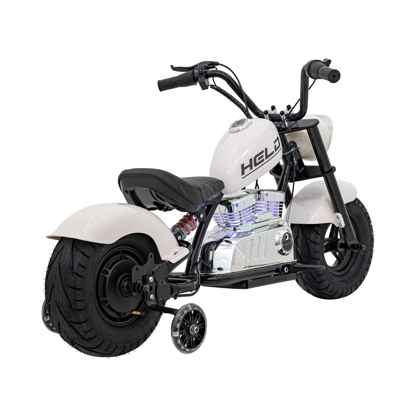 Chopper Warrior motocyklové vozidlo bílé
