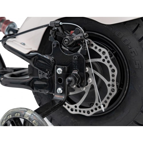 Chopper Warrior motocyklové vozidlo bílé