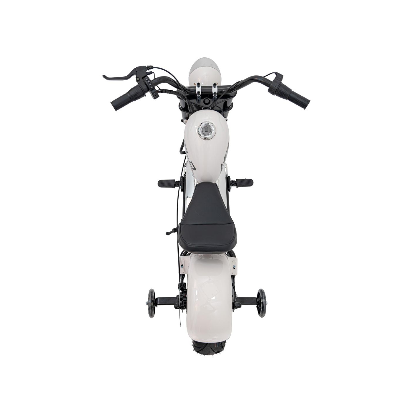 Chopper Warrior motocyklové vozidlo bílé