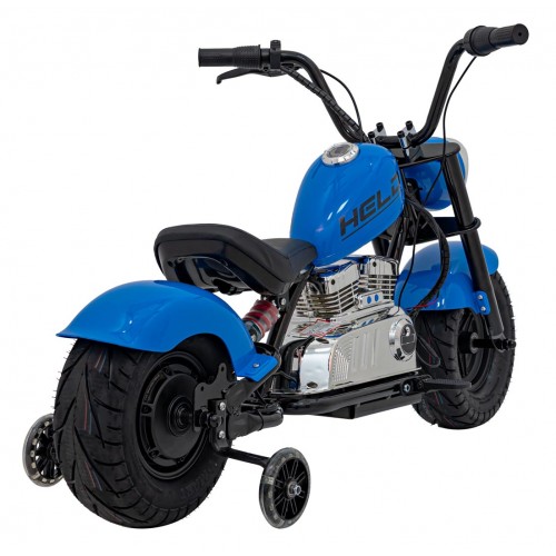 Motocyklový vrtulník Warrior Blue
