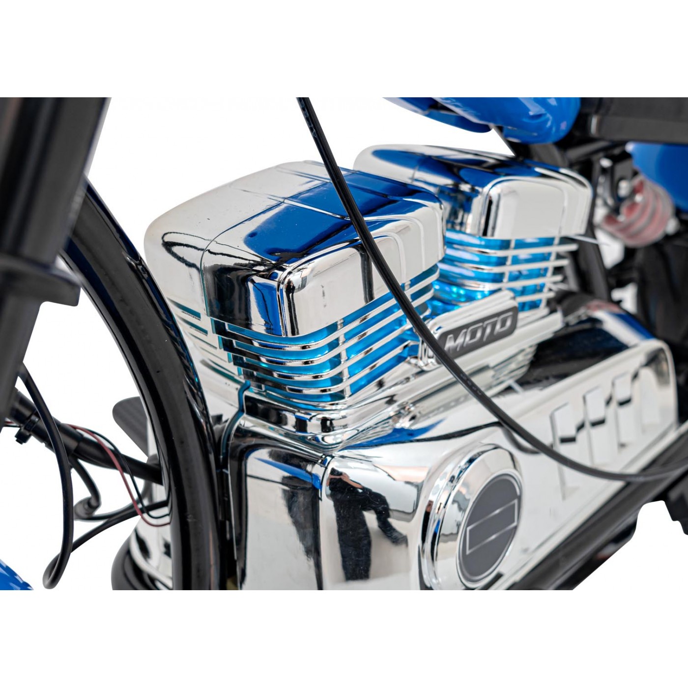 Motocyklový vrtulník Warrior Blue