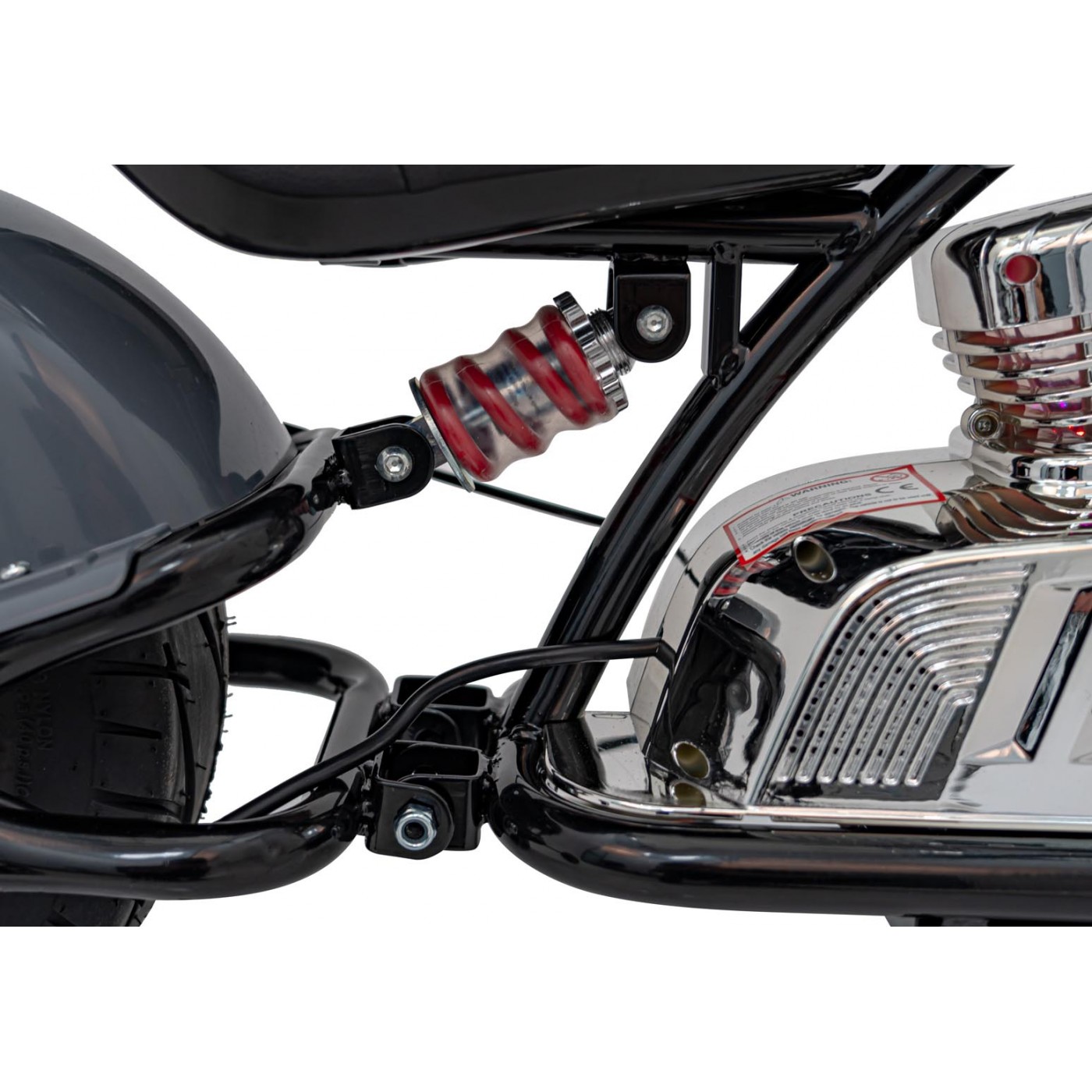 Motocyklový chopper Warrior Grey vozidlo