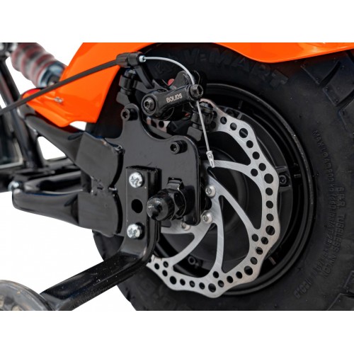 Motocyklový chopper Warrior Orange vozidlo