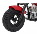 Motocyklový chopper Warrior červené vozidlo