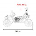 Vozidlo Buggy FASTER Modrá