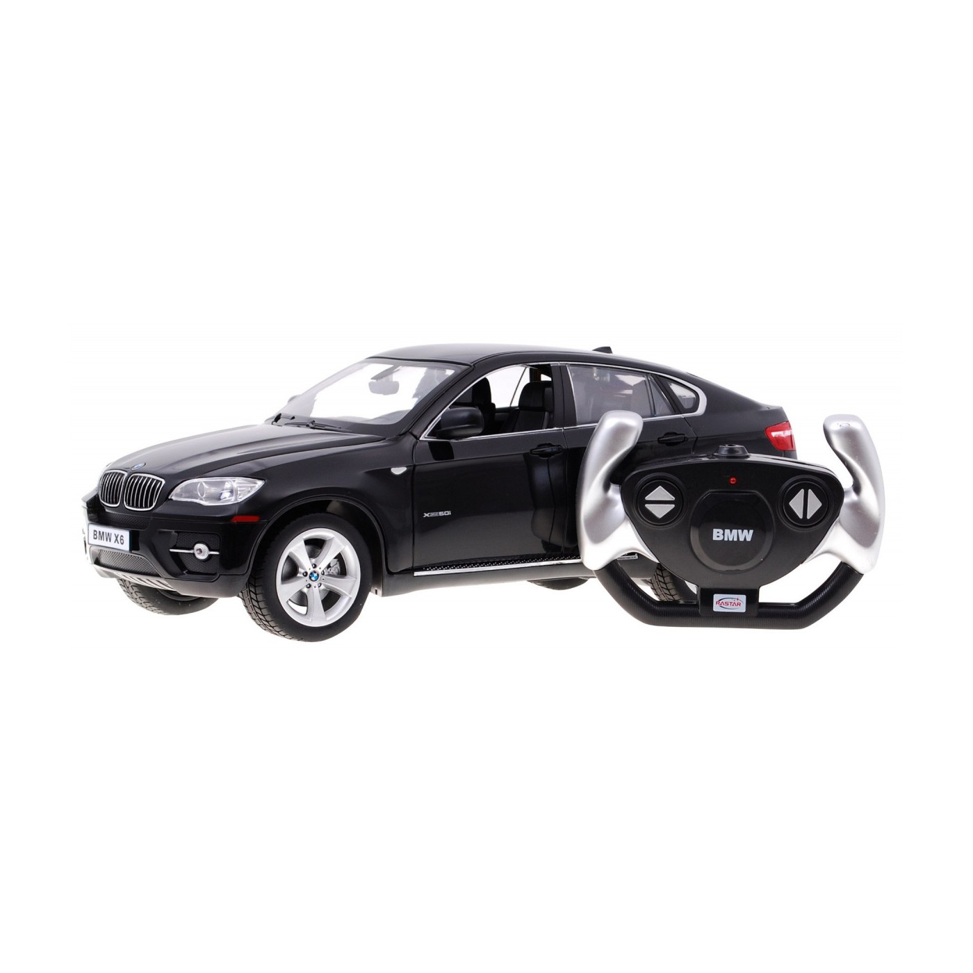 BMW X6 černý RASTAR model 1:14 Dálkové ovládání Auto SUV + 2,4 GHz dálkové ovládání