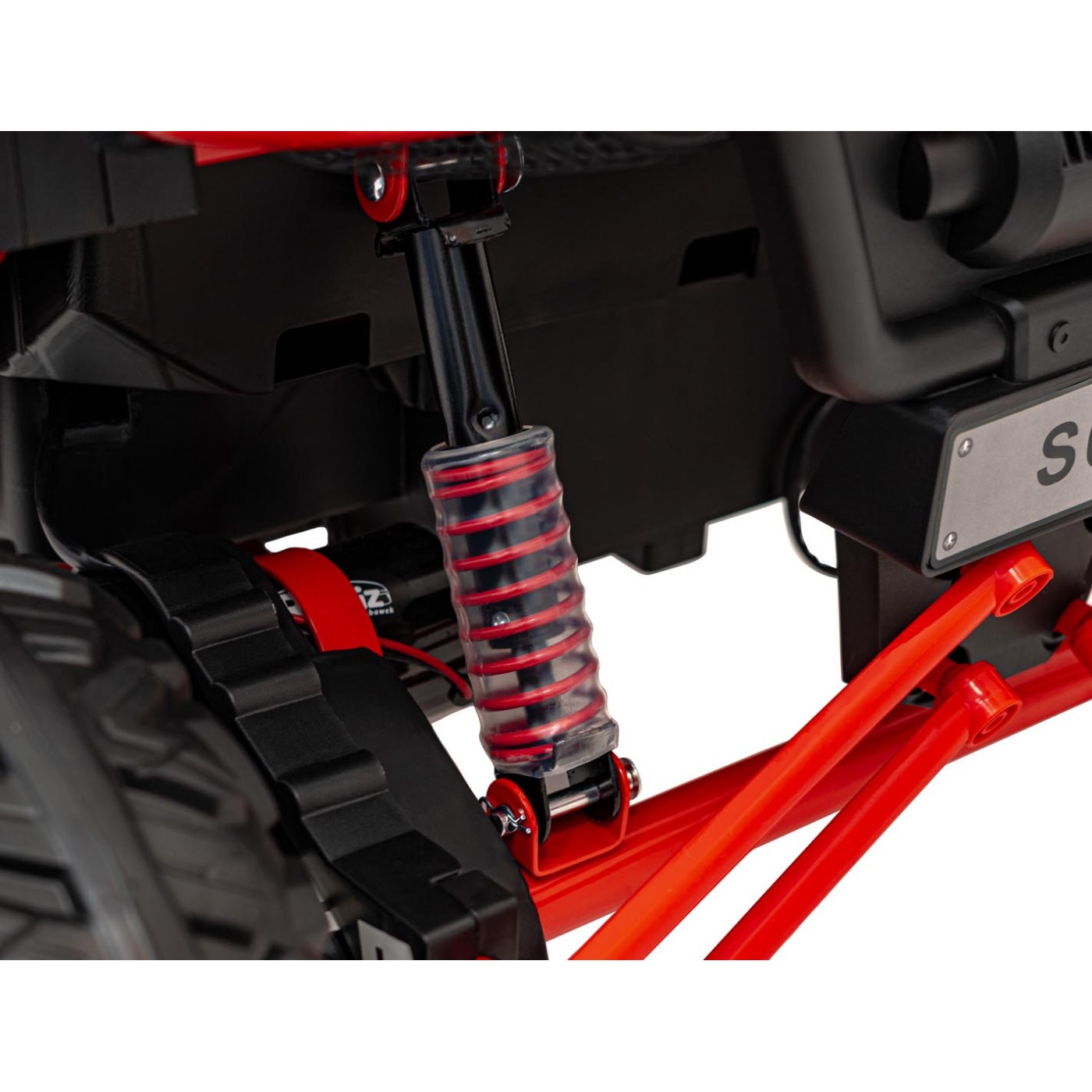 Pojízdný Buggy FASTER Červený