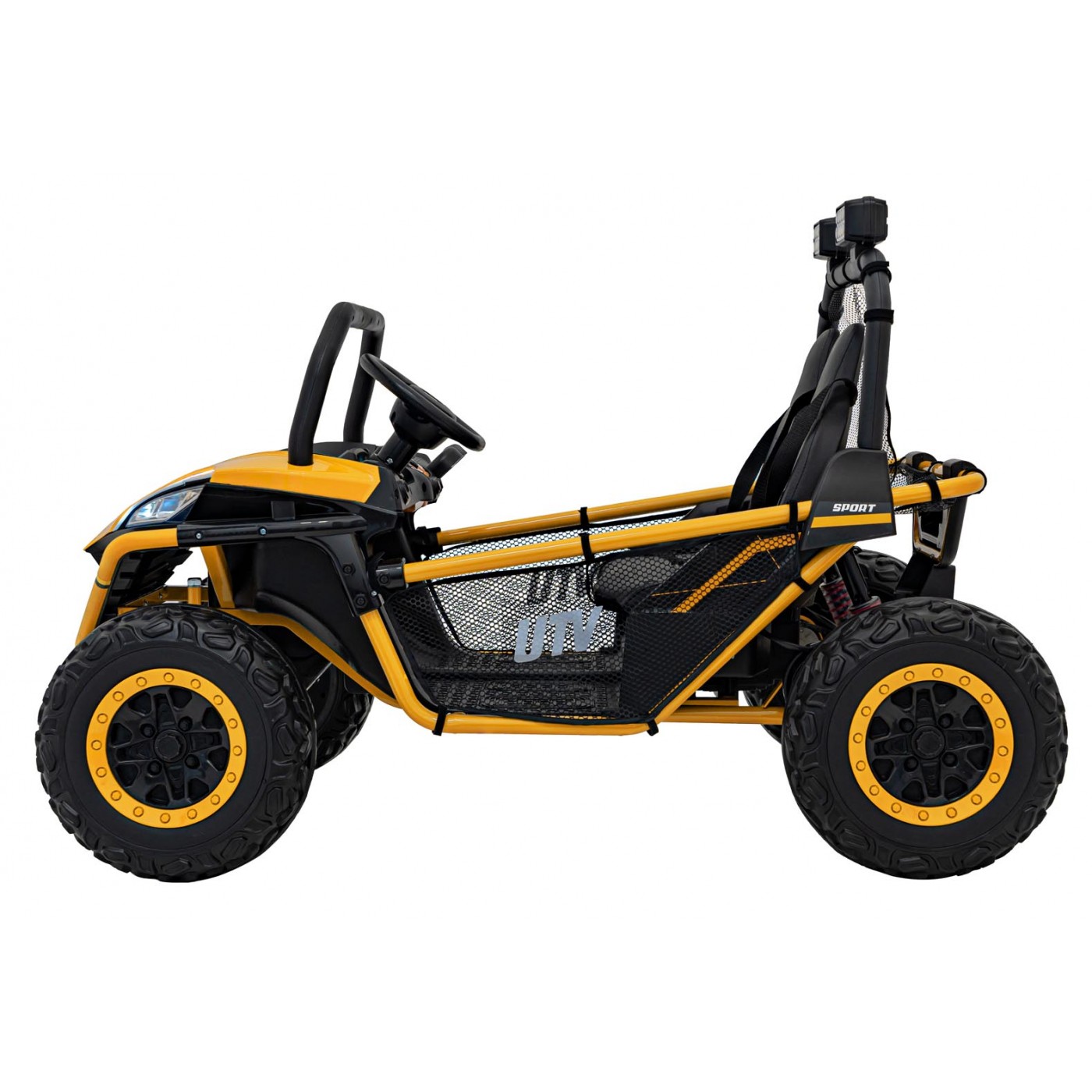 Vozidlo Buggy FASTER Žlutý