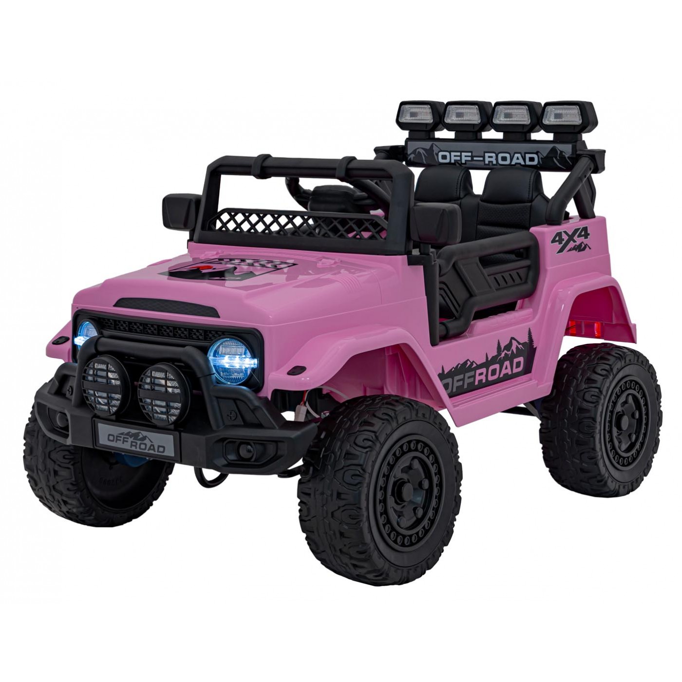 Off-Road CLIMBER Růžové vozidlo