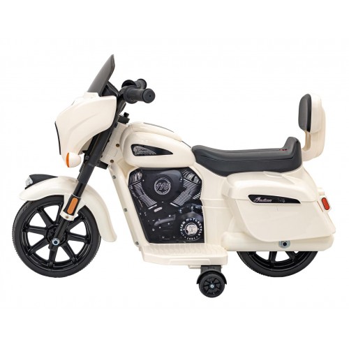 Vozidlo Chopper INDIAN Bílý