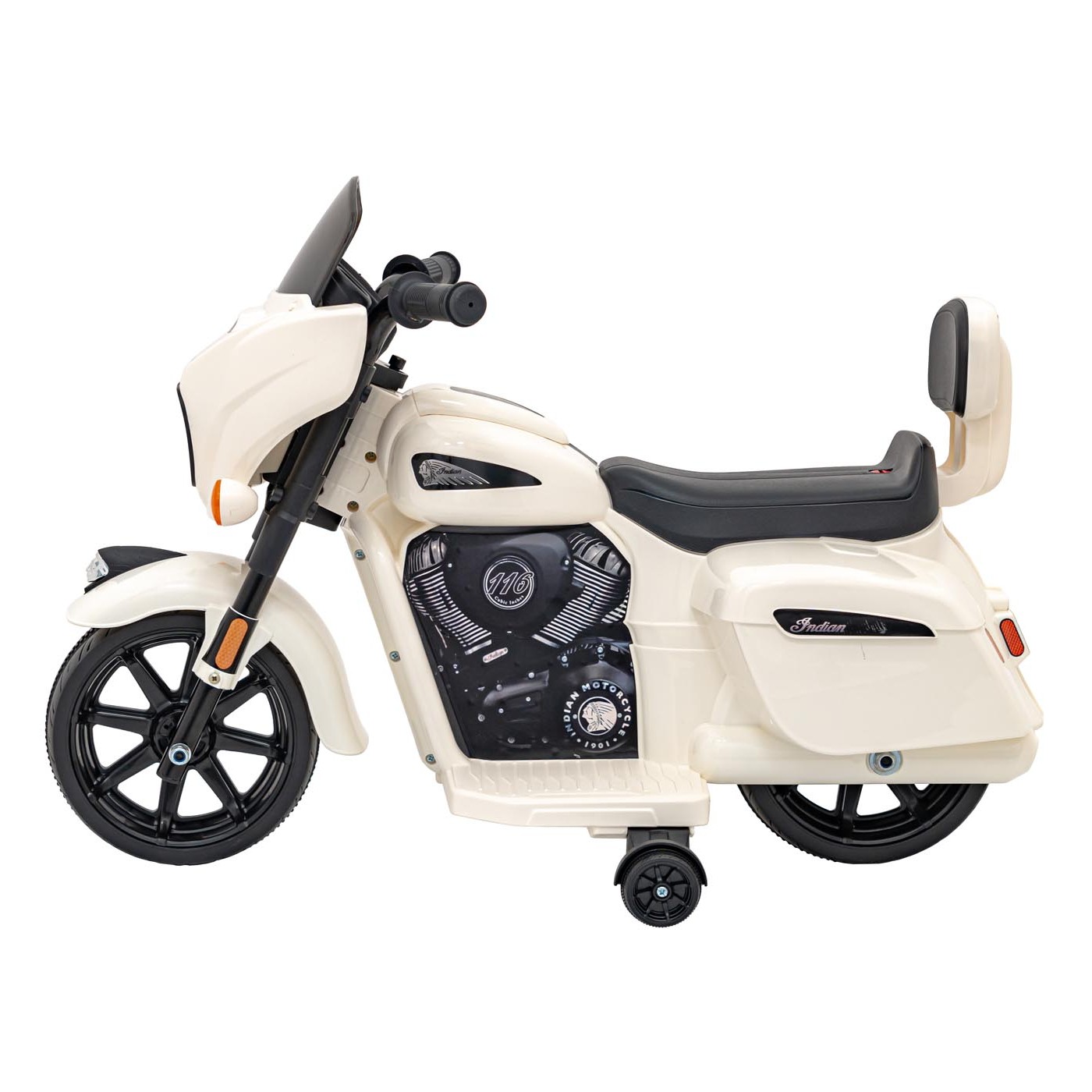 Vozidlo Chopper INDIAN Bílý