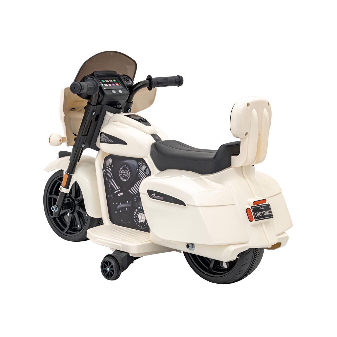 Vozidlo Chopper INDIAN Bílý