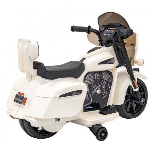 Vozidlo Chopper INDIAN Bílý