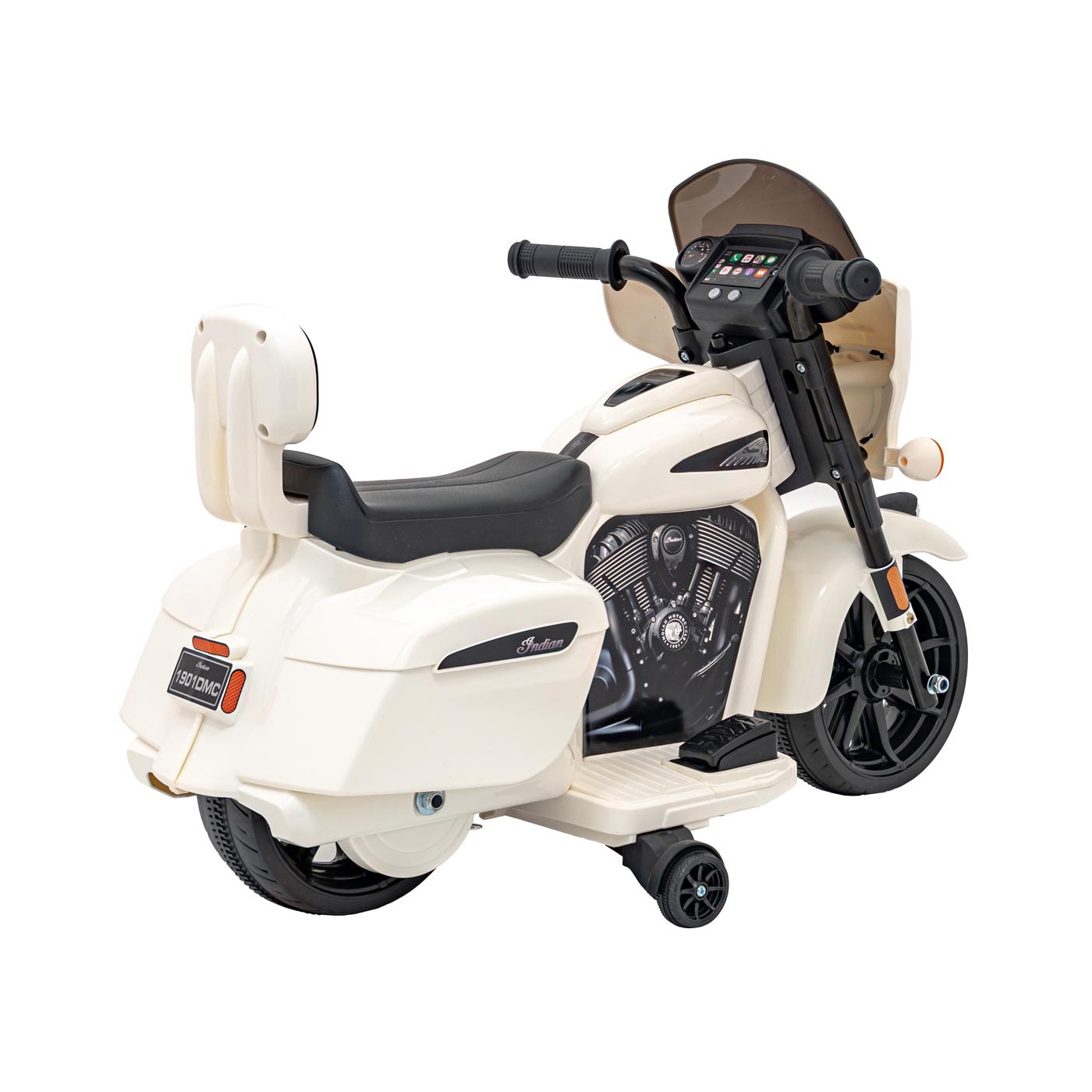 Vozidlo Chopper INDIAN Bílý